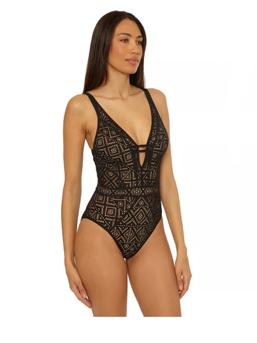 BECCA Keyhole One-Piece Swimsuit - Picture 16 of 17